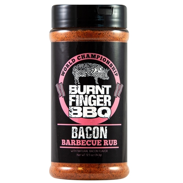 Burnt Finger BBQ RUB BACON 12.1OZ OW85571